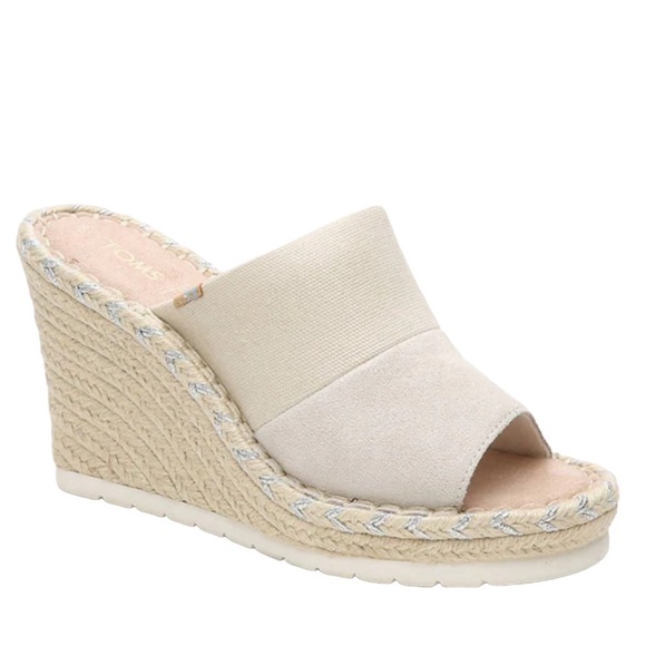 Tom’s Women’s slip on wedges size 8 - Picture 5 of 8